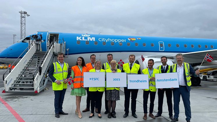 The Sustainable Flight Challenge 2023 Trondheim to Amsterdam 