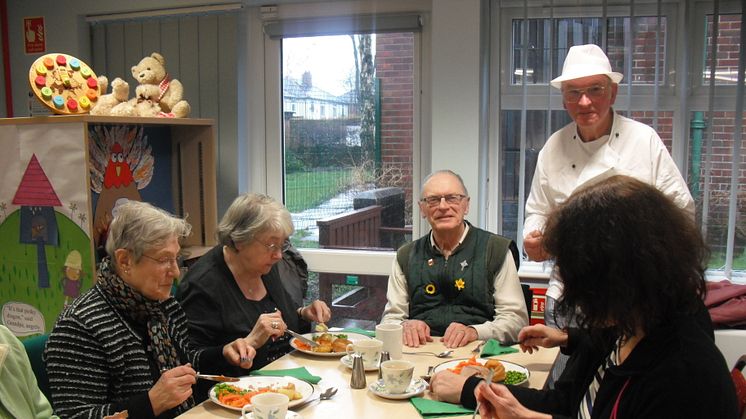 Winter warmers at the library lunch club