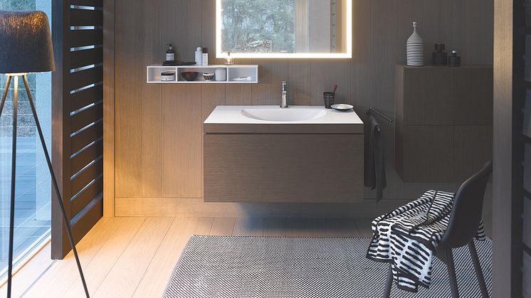 Duravit c-bonded tvättställ & underskåp