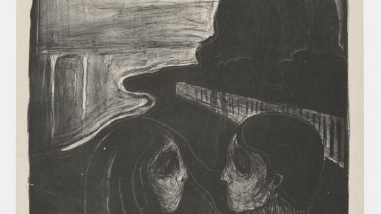 Edvard Munch: Tiltrekning I / Attraction I (1895)