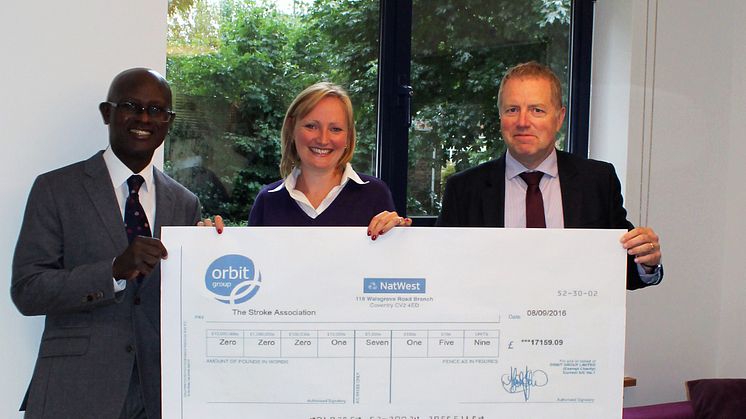 ​Orbit Homes tees off to raise £17,000 for the Stroke Association