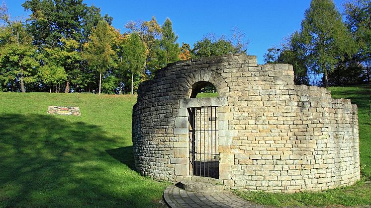 Ruine der Wiprechtsburg Groitzsch - Foto: Christian Hüller