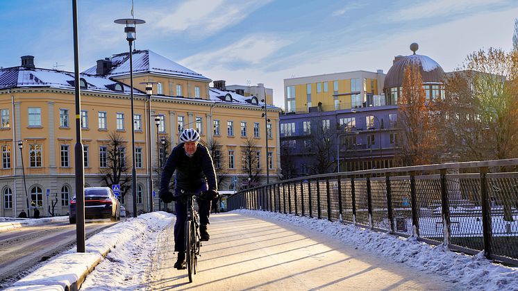 Vanebilister och vanecyklister i årets upplaga av Vintertramparna