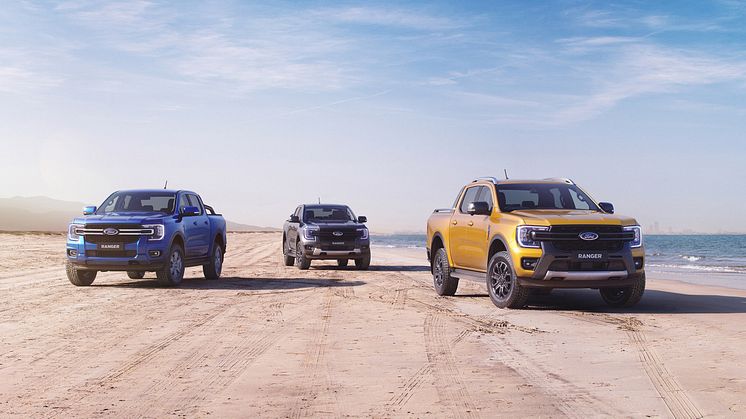 Ford avduker neste generasjon av Ford Ranger: Smartere, tøffere og enda mer praktisk i bruk