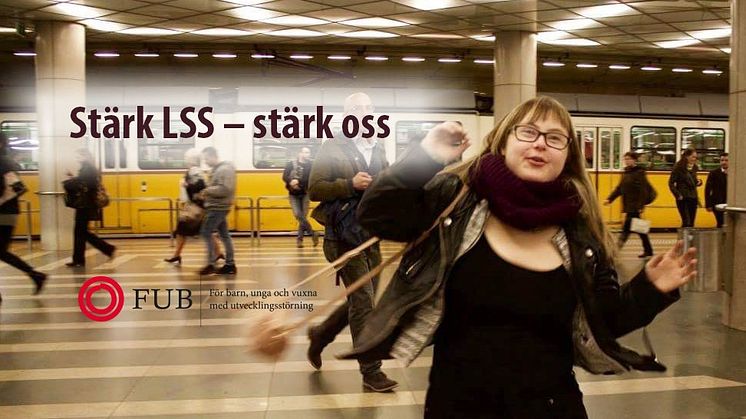 ​Stärk LSS – stärk oss! FUB på manifestationerna "Assistans är frihet! Rädda LSS!" 