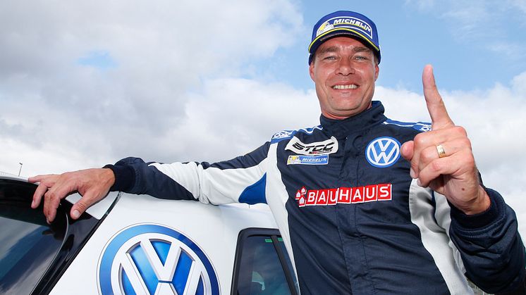 Fredrik Ekblom, Volkswagen Dealer Team Sweden. Foto: Tony Welam/STCC