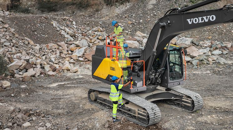 Volvo EC250E och EC300E - säkerhet