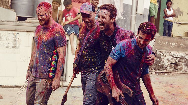 Coldplay är tillbaka med ny singel och album i år