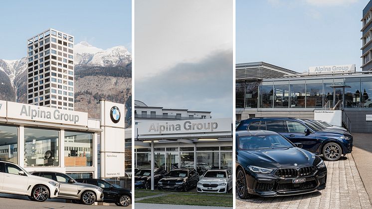 Med oppkjøpet av de tre Alpina-forhandlerne i St. Gallen, Widnau og Chur tar Hedin Automotive posisjon som den nest største BMW-forhandlerkjeden i Sveits.