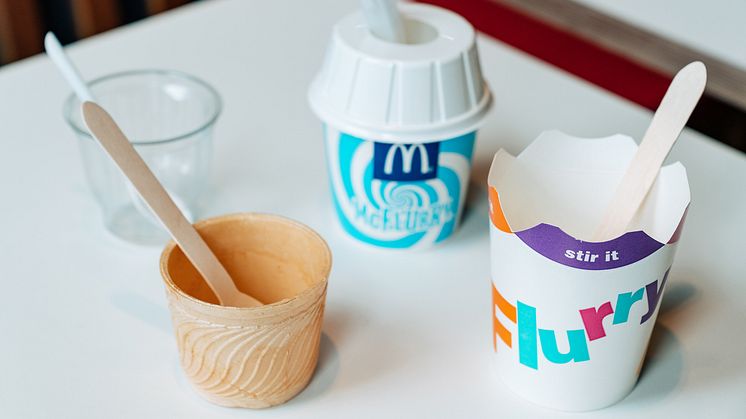 Plastik Reduktion - McDonald’s Deutschland geht mit der Reduzierung on Plastik- und Verpackungsmüll über die gesetzlichen Vorgaben hinaus.
