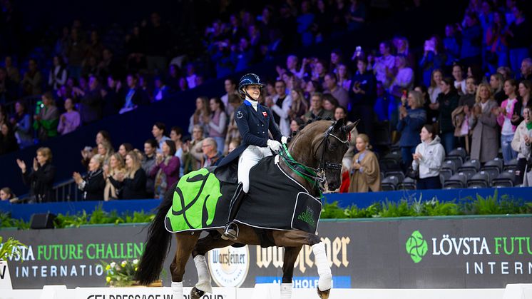 Sophia Ludvigsen and Blue Hors Quintana, photo Digishots