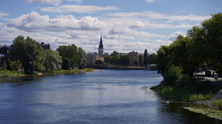 Vattennivåerna i älven förväntas bli högre de kommande dagarna. 