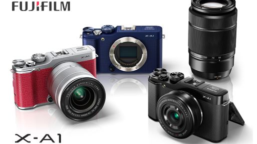 FUJIFILM X-A1 – Ny kompakt systemkamera från FUJIFILM