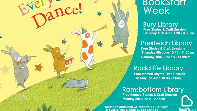 Everybunny Dance during National BookStart Week