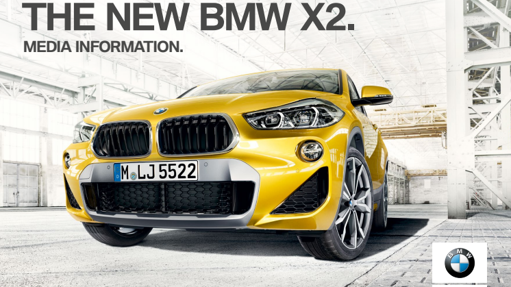 Den helt nye BMW X2 