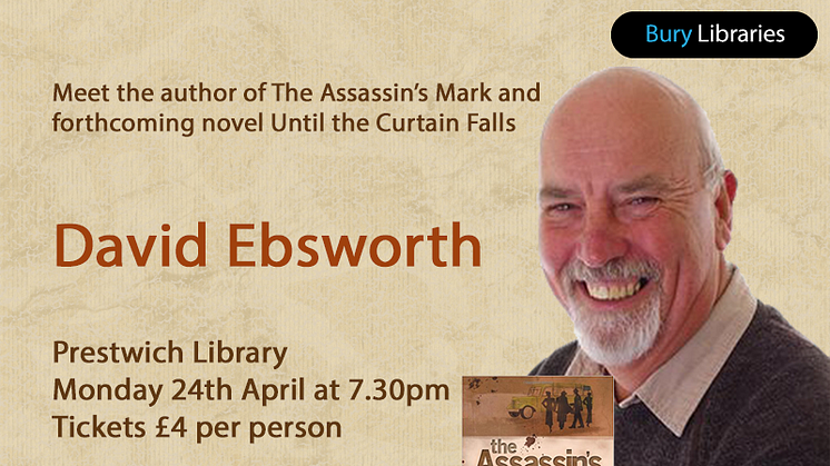 Meet David Ebsworth, author of The Assassin’s Mark