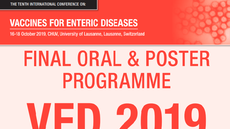 Mycket lovande kliniska studieresultat av ETVAX® kommer att presenteras på konferensen Vaccines for Enteric Diseases (VED) 16-18:e oktober i Lausanne, Schweiz