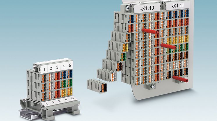Modular marshalling patchboard concept with innovative colour coding system