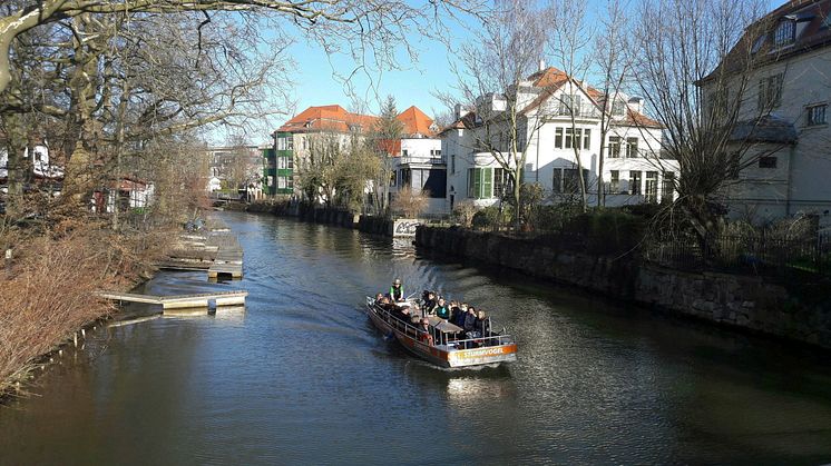 Bootstour entlang des Elstermühlgrabens - Große Entdeckertour