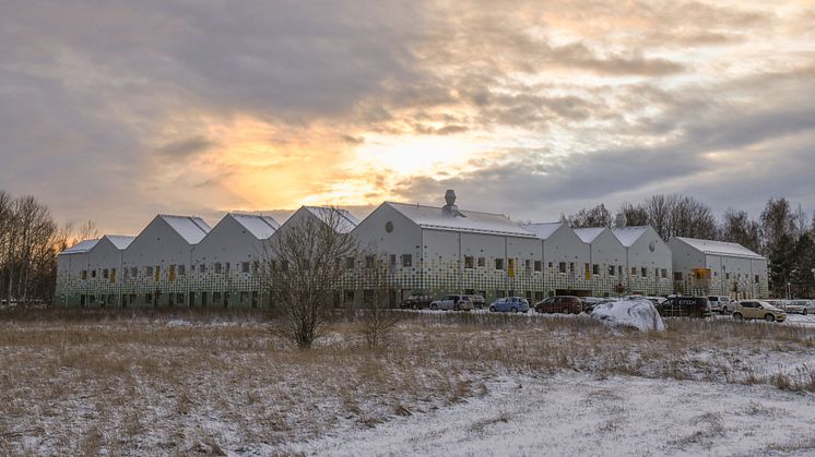 Vårdboendet Trädgårdarna, exteriörbild