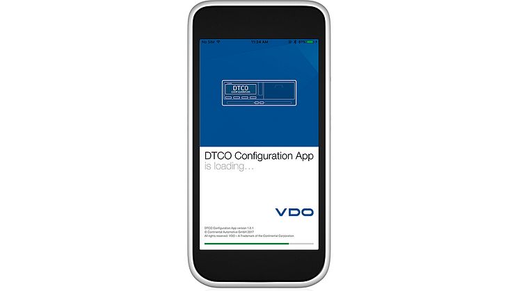 ​Nya digitala färdskrivaren 3.0 från VDO - med smartphoneapp