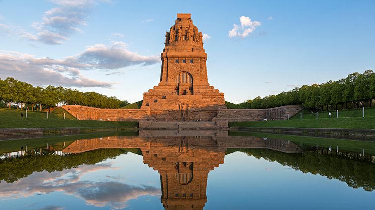 Leipzig überzeugt bei der Umfrage zu Trend-Reisezielen 2024 - Foto Völkerschlachtdenkmal: PUNCTUM / Peter Franke