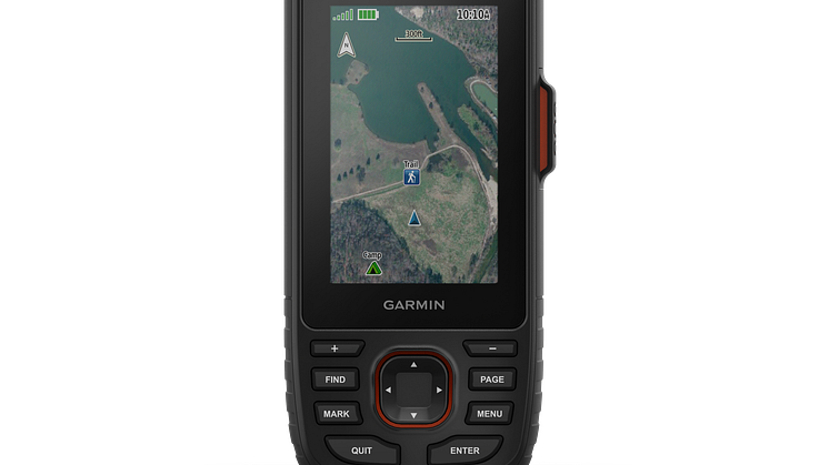 Garmins flaggskepp, den bärbara navigatorn, möter globala satellitkommunikatorn inReach i nya GPSMAP® 66i 