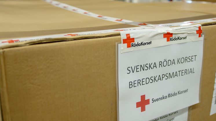 Bring är beredskapsparter till Svenska Röda Korset