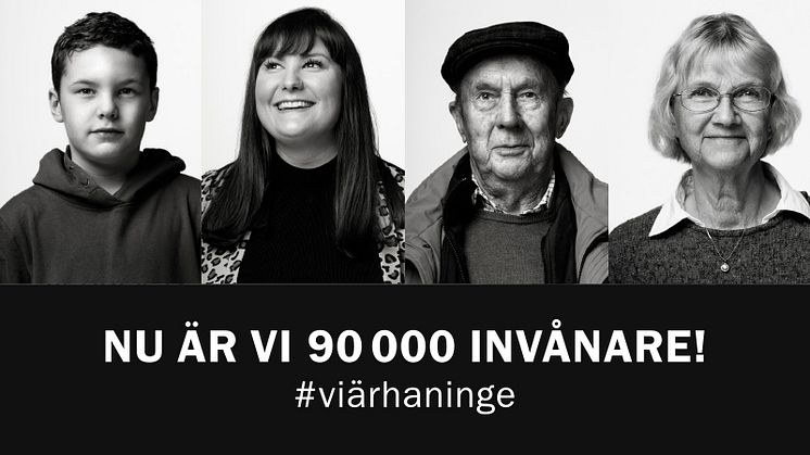 ​Nu är vi 90 000 invånare!