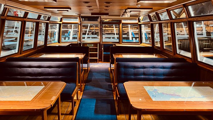 New MS Hamnen interior.