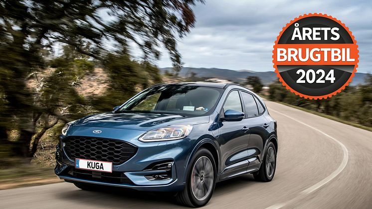 Ford Kuga er blandt de fem finalister til Årets Brugtbil 2024.