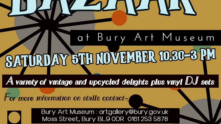 Gallery Vintage Bazaar at Bury Art Museum