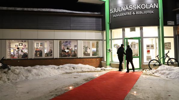 Entreprenörsveckan är en uppskattad tradition på Sjulnässkolan som involverar alla elever på skolan. Foto: Piteå kommun