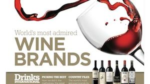 Concha y Toro har fått utmärkelsen “World’s Most Admired Wine Brands 2012” av Drinks International