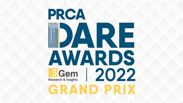 PRCA DARE Awards Grand Prix 2022 winners announced