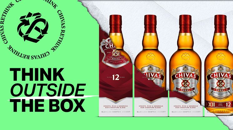 Chivas 12yo verabschiedet sich von seiner Umverpackung