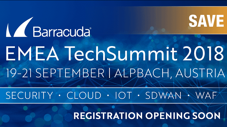 Barracuda TechSummit 2018