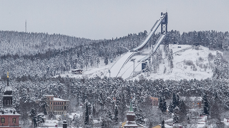 Lugnets skidstadion, framtida OS-arena? Foto: Mostphotos 