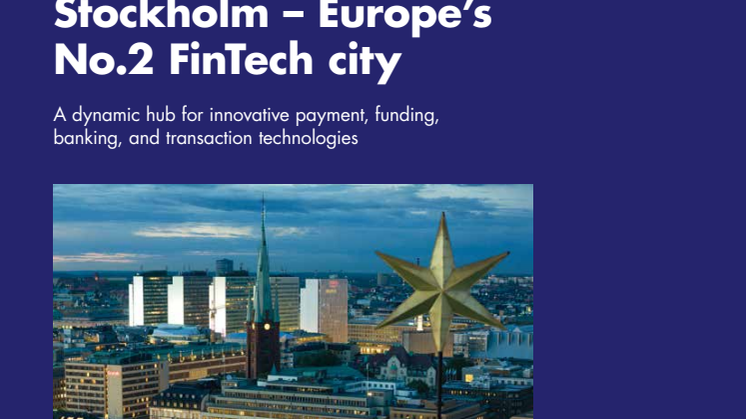 Stockholm - Europe's No. 2 FinTech city