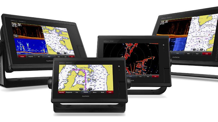 Garmin® GPSmap 7400 serien - i kombiversjon med ekkolodd og som rene plottere