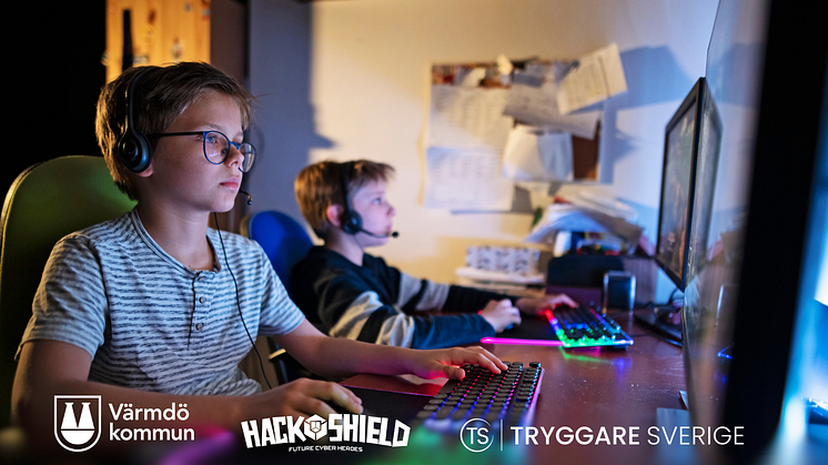 Värmdö kommun och Stiftelsen Tryggare Sverige inleder ett samarbete kring konceptet HackShield med fokus på barns säkerhet på nätet