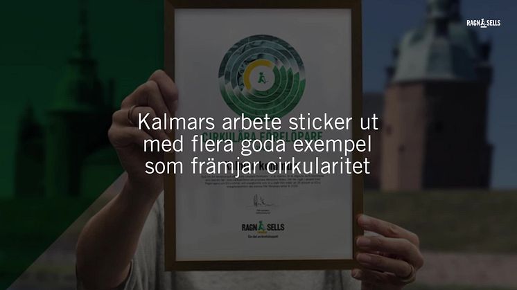 Kalmar kommun - årets cirkulära förelöpare 2020