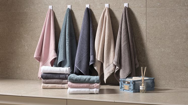 Der er mange forskellige håndklæder i JYSKs sortiment. Så behøver du ikke gå på kompromis med hverken tykkelse, farve eller størrelse.