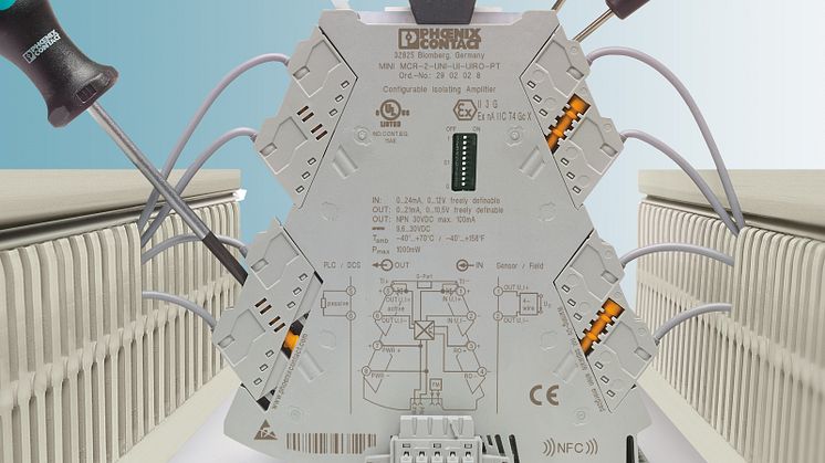 Highly compact isolation amplifiers now with UL HazLoc