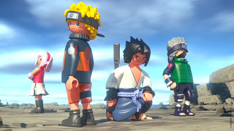 PLAYMOBIL trifft auf NARUTO SHIPPUDEN!  Spannendes Anime-Debüt zum Jubiläum der Serie