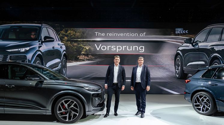 AUDI AG - CEO Gernot Döllner og CFO Jürgen Rittersberger