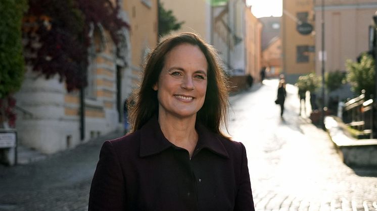 Jenny Helin, Adviser to the Vice-Chancellor on Campus Gotland, Uppsala University. Photo: Daniel Olsson