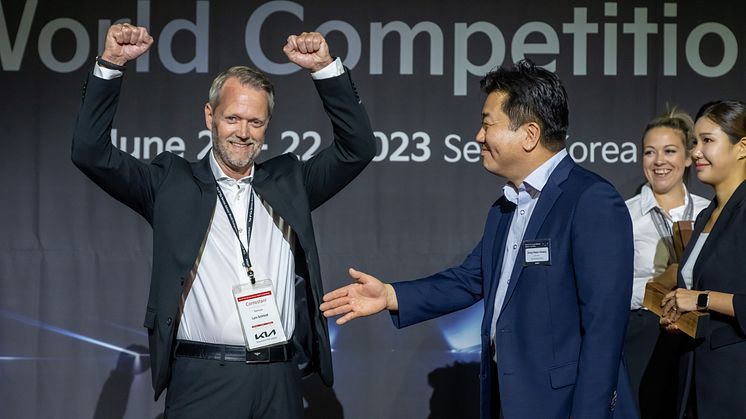 Storartet resultat af den danske finalist ved dette års Kia Service Advisor Skills Cup i Korea