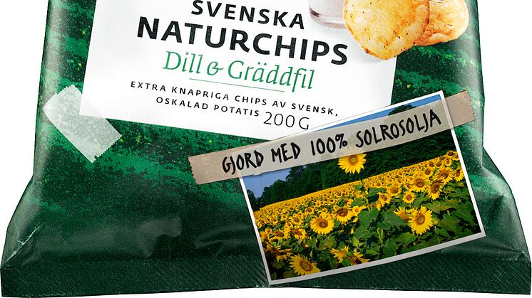 Svenska Naturchips, Dill & Gräddfil