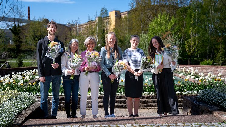 Årets team: Konsultationsteamet i förskolan. Från vänster: Albin Tingsvall, Heidi Lindqvist, Margaretha Boy, Linda Leman, Hanna Palmqvist och Catharina Wass